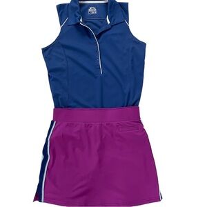 Pebble Beach Magenta Performance Skort